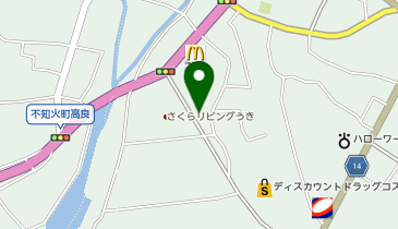 POLA 松橋の地図画像