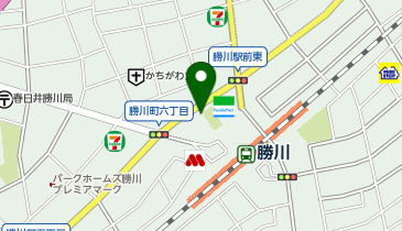 POLA THE BEAUTY 勝川店の地図画像