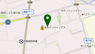 POLA おおとりウイングスの地図画像