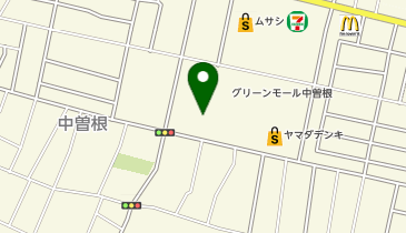 POLA THE BEAUTY グリーンモール中曽根店の地図画像