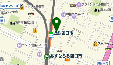 POLA 近鉄百貨店 四日市店の地図画像