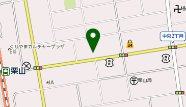 POLA 栗山の地図画像