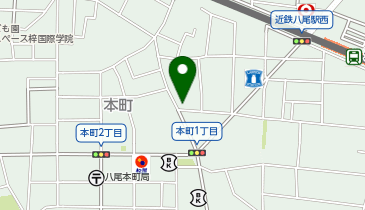 POLA 八尾の地図画像