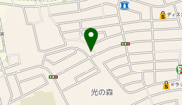 POLA THE BEAUTY 光の森店の地図画像