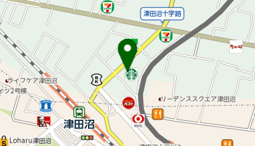 POLA THE BEAUTY 津田沼ビート店の地図画像