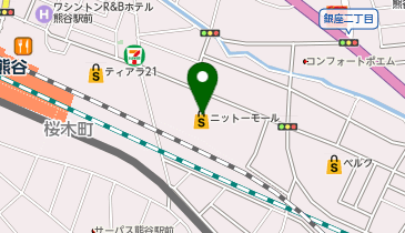 POLA THE BEAUTY ニットーモール熊谷店の地図画像