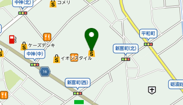 POLA THE BEAUTY イオンモールとなみ店の地図画像