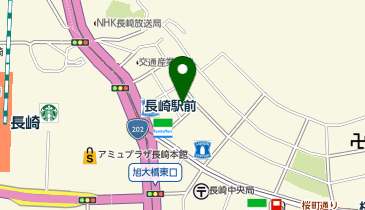 POLA 長崎駅前の地図画像