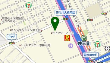 POLA 弁天町の地図画像