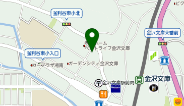 POLA 金沢文庫の地図画像
