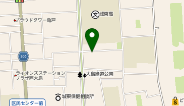 POLA 大島の地図画像