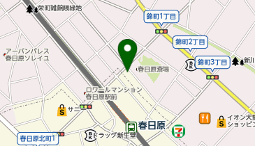 POLA ディニューの地図画像