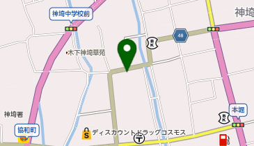 POLA 神埼の地図画像