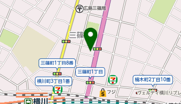 POLA THE BEAUTY 広島横川店の地図画像
