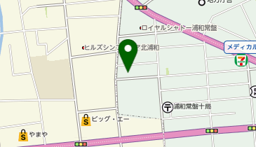 POLA 北浦和の地図画像