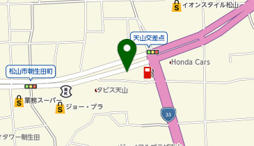POLA THE BEAUTY 天山店の地図画像