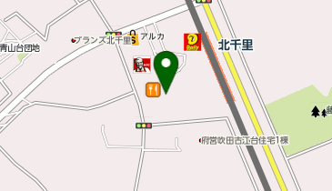 POLA THE BEAUTY ディオス北千里店の地図画像