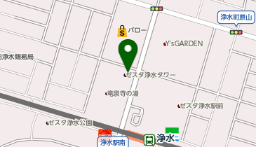 POLA 豊田浄水の地図画像