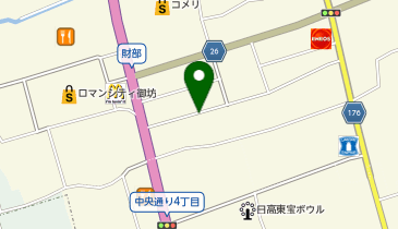 POLA 日高の地図画像