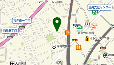 POLA 東武曳舟の地図画像