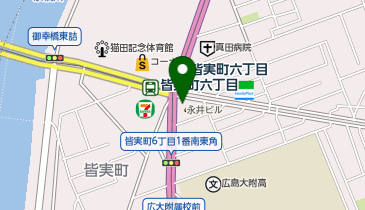 POLA THE BEAUTY 広島皆実店の地図画像