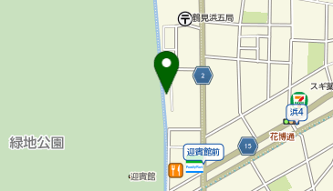 POLA YUKI鶴見緑地..の地図画像