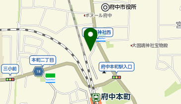 POLA 府中の地図画像