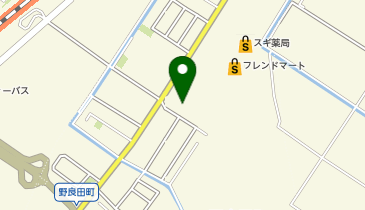 POLA raviere彦根の地図画像