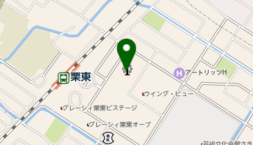 POLA 栗東駅前の地図画像