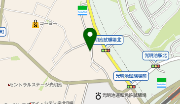 POLA 光明池の地図画像