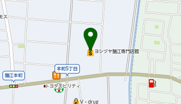 POLA THE BEAUTY ヨシヅヤ蟹江店の地図画像