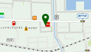 POLA 茜町の地図画像