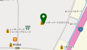 POLA THE BEAUTY 宇都宮インターパークスタジアム店の地図画像