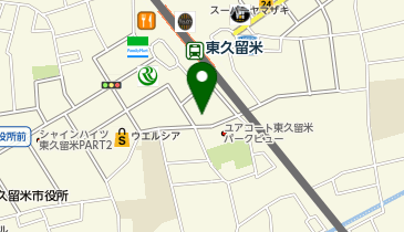 POLA 東久留米駅前の地図画像
