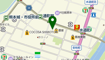 POLA 鶴屋百貨店の地図画像