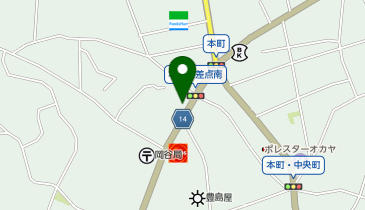 POLA 岡谷中央の地図画像