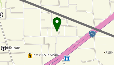 POLA 松山駅前の地図画像