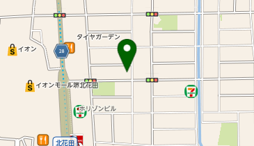 POLA 北花田の地図画像