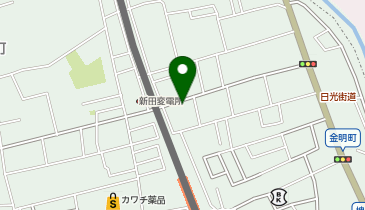 POLA 新田の地図画像