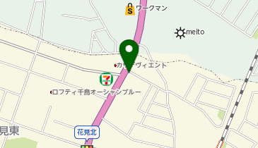 POLA 花見の地図画像