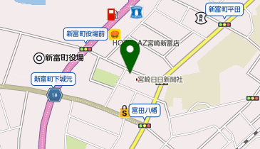 POLA 新富の地図画像