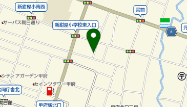 POLA 甲府駅北口の地図画像