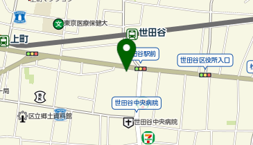 POLA 世田谷中央の地図画像