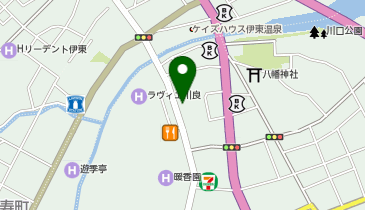 POLA THE BEAUTY 伊豆伊東店の地図画像