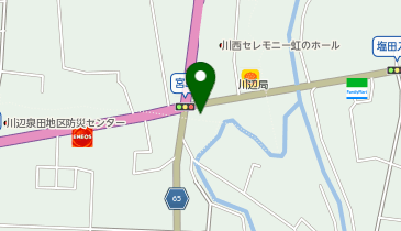 POLA THE BEAUTY 上田原店の地図画像