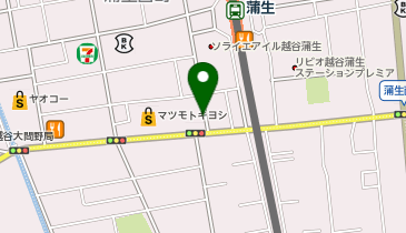 POLA エステイン新越谷の地図画像