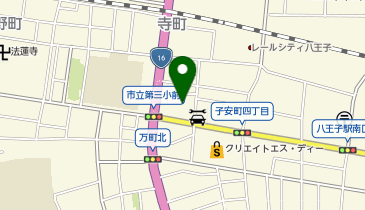 サン・ライフ 八王子南口総合ホールの地図画像