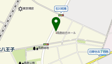 サン・ライフ 日野会館 高倉総合ホールの地図画像