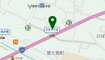 サン・ライフ 秦野ファミリーホールの地図画像
