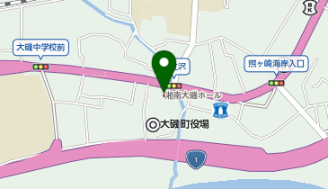 サン・ライフ 湘南大磯ホールの地図画像